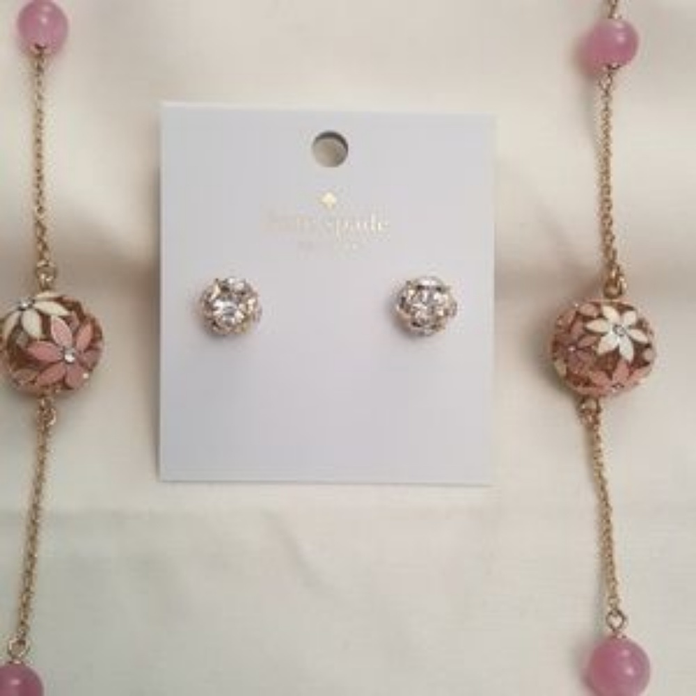 New kate spade Lady Marmalade Stud Earrings - Picture 3 of 5